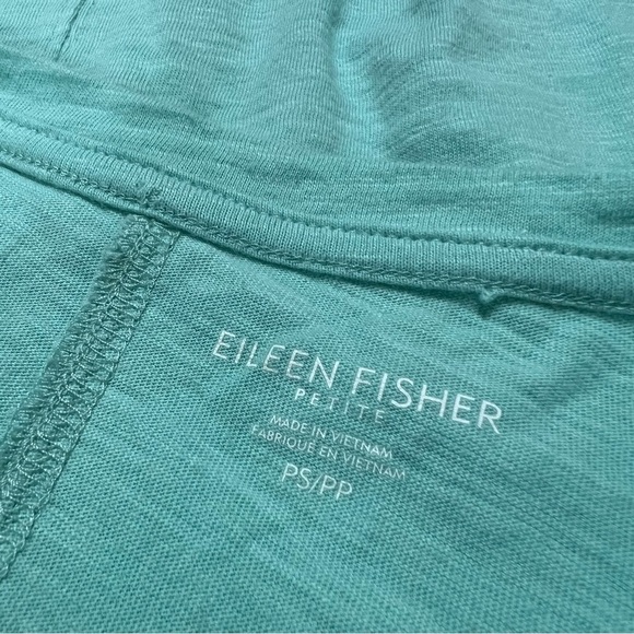 EILEEN Fisher Mint Organic Cotton Tee - Picture 4 of 7